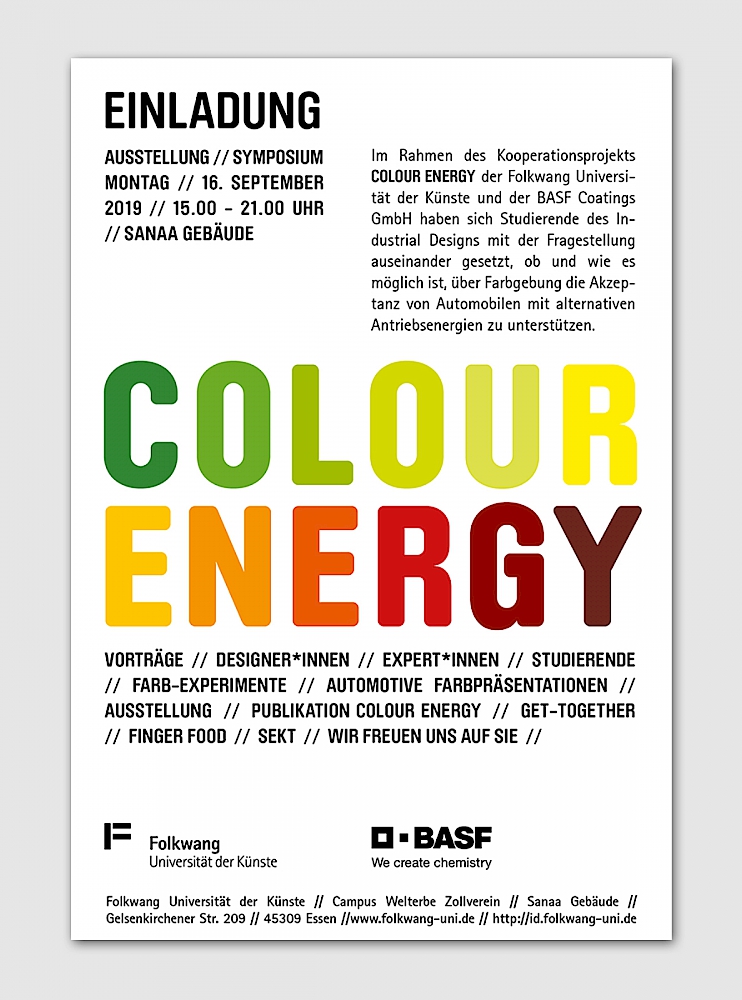 Artikel Vorschaubild: Color Energy Ausstellung & Symposium|16. September 2019, 15.00 - 21.00 UHR