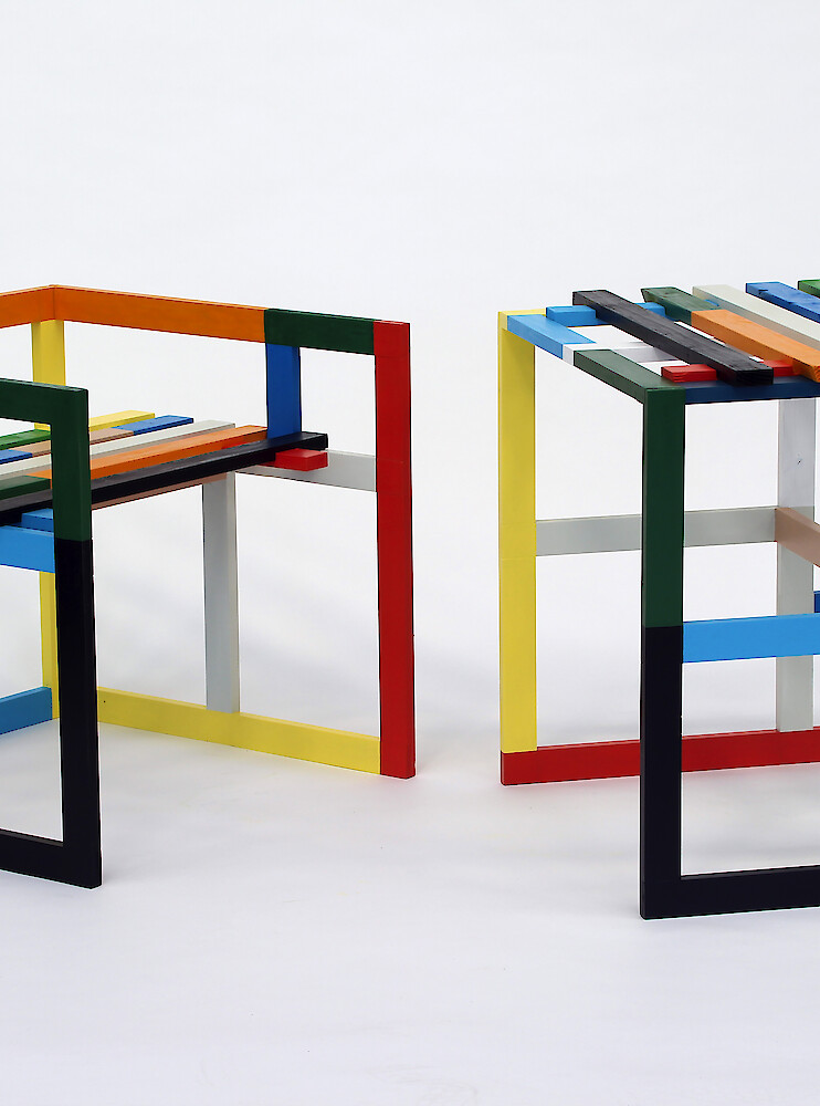 Teaserbild von Projekt CUBECHAIR|Stuhl-Tisch-Regal-Objekt