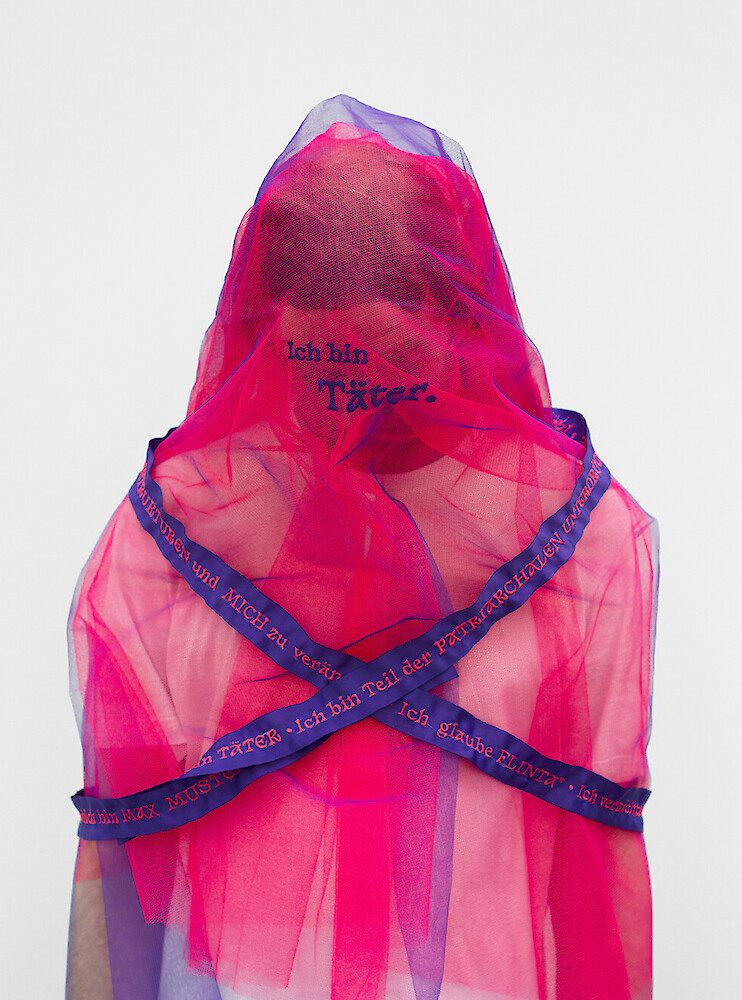 Teaserbild von Projekt Max Mustermann Projekt|Eine textile Arbeit zu patriarchaler Gewalt und Täterschaft