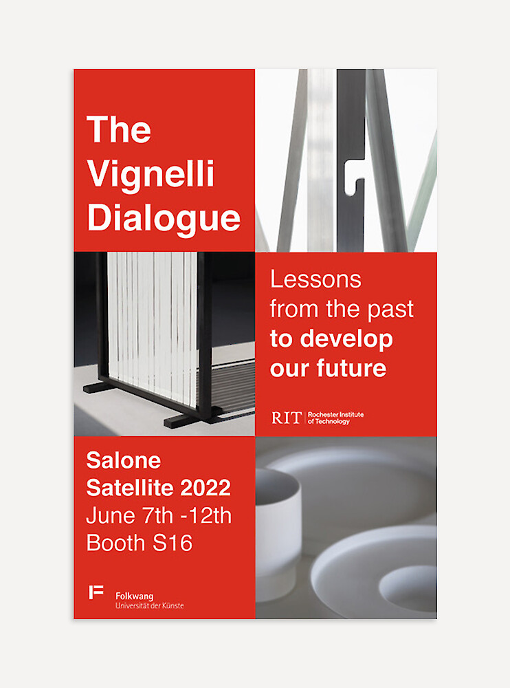 Artikel Vorschaubild: L'INVITO|The Vignelli Dialogue at the Salone Satellite Milan from June 7th -June 12th