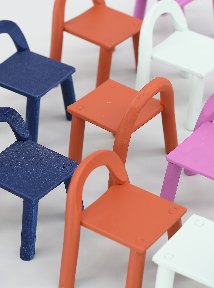 Blickfang durch Farbe und Leben