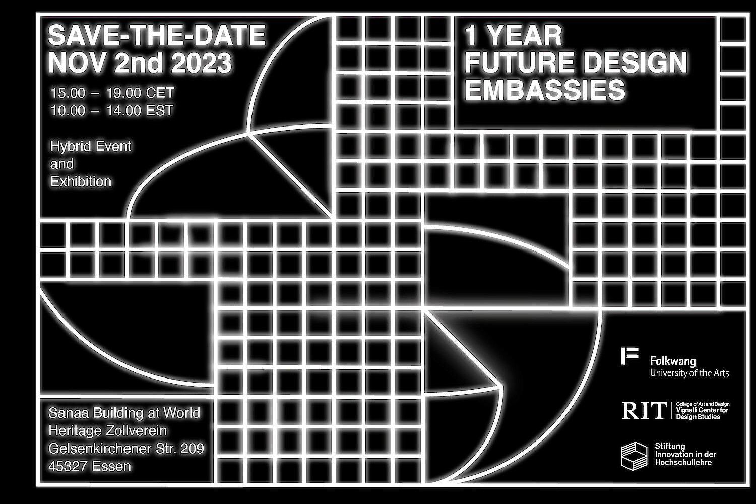 Artikel Vorschaubild: 1 YEAR FUTURE DESIGN EMBASSIES!|November 2nd  |  3.00 – 7.00 PM CET | 10.00 AM – 2.00 PM EST  |  hybrid via Zoom